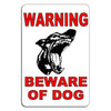 Beware Of Dog Doberman Security Warning Bite Attack Beware Trespass