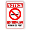 NO SMOKING WITHIN 25 FEET