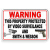 THIS PROPERTY IS PROTECTED BY VIDEO SURVEILLANCE AND S&W