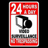 NO TRESPASSING THIS PROPERTY IS PROTECTED BY VIDEO SURVEILLANCE SIGN SAFETY