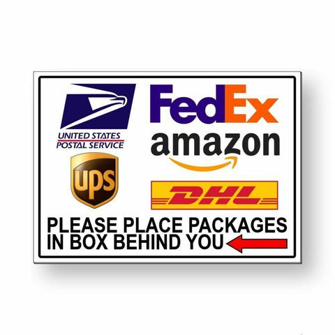 Image of Do Not Deliver Packages Outside Use Access Code Or Call Sign