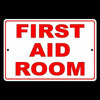 First Aid Room Sign Metal emergency medicine Notice WARNING SW016