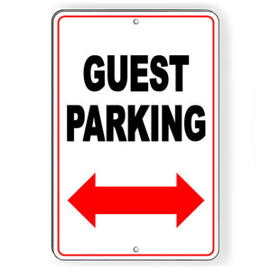 Guest Parking Double Arrow