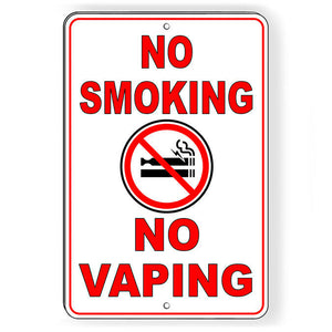 No Smoking No Vaping