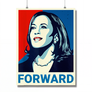 Kamala Harris 2024 Campaign - Forward Poster