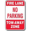 Fire Lane No parking Tow-Away Zone