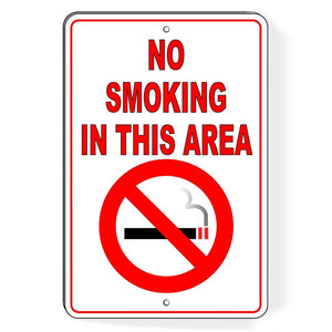 No Smoking In This Area