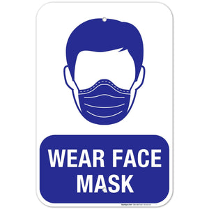 Wear Face Mask Sign