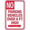 Parking Signs - No Parking (Arrow)