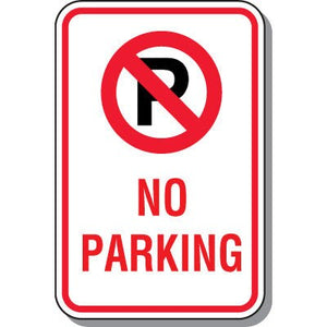 No Parking with Symbol